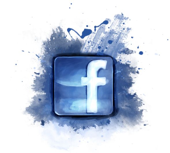 logo facebook estilizado